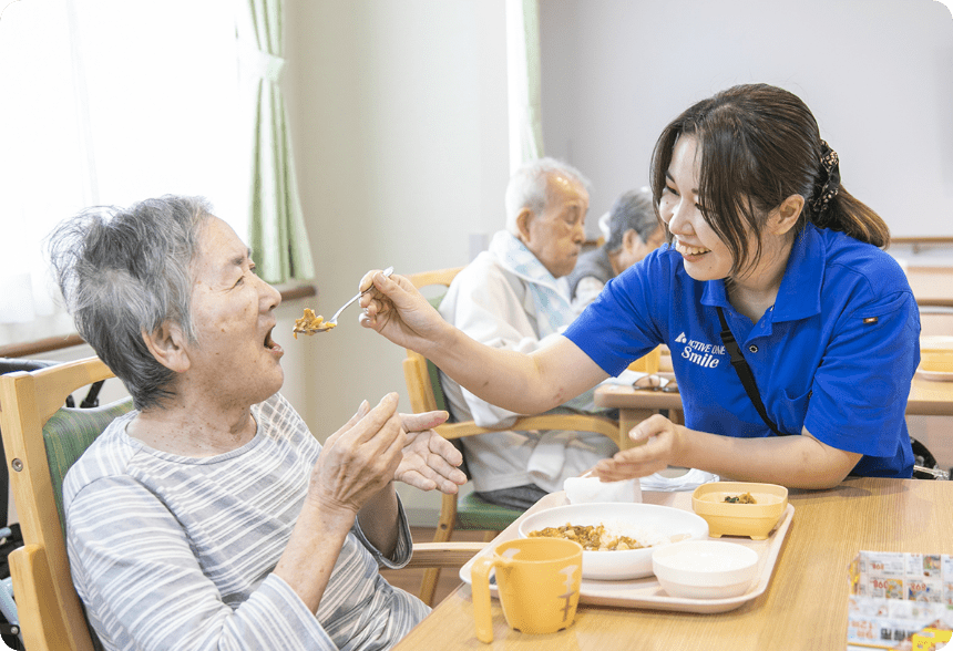 仲間の支えで不安が安心に。人と関わる楽しさを日々感じています。